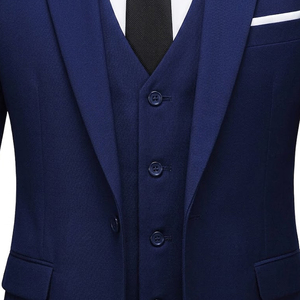 Nouvel ensemble élégant de pantalon et veste de mariage pour homme avec logo personnalisé – Costume d'affaires pour homme à prix abordable en promotion - Product Image 5