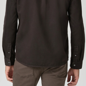 Daily Wear With Logo Designing Men Tee Shirt Turn <b>Down</b> Collar And Button Closure Stylish / Breathable Design 2026 Full Sleeves - Product Image 6