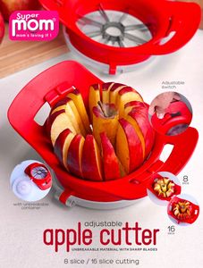 Rallador y Cortador Ajustable de Acero Inoxidable Anax para Frutas y Verduras, Utensilio de Cocina Manual con Recipiente, Portátil y Fácil de Limpiar - Product Image 1