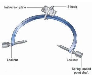 Pinces de traction Gardner Wells de haute précision pour stabilisation et alignement de la colonne vertébrale, orthopédiques, réutilisables, en acier inoxydable - Product Image 3