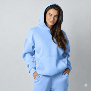 Sweat à capuche ample en polaire pour femme – Chaud, confortable et doux – Idéal pour le streetwear et les tenues quotidiennes d'hiver - Product Image 1
