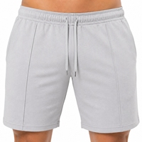 Ensemble deux pièces pour homme, débardeur sans manches et short, couleur unie, vêtements décontractés d'été, respirant, en coton tricoté, sportif, personnalisable, pour la salle de sport
