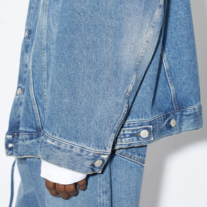 Fabricant pakistanais, shorts en denim de coton de haute qualité, sublimation personnalisée, légers et respirants, ensemble de shorts en denim - Product Image 2