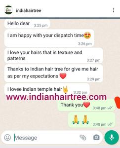 Extensiones de cabello humano sin procesar Remy natural 100% al por mayor estilo ondulado templo alineado cutícula virgen India - Product Image 6