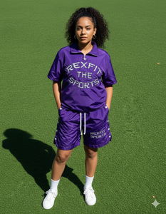 Conjunto Deportivo Rexfit para Hombre, Chaqueta Cortavientos Reflectante, Pantalón Corto de Verano, Conjunto Deportivo Completo con Cierre, Venta al Por Mayor - Product Image 2