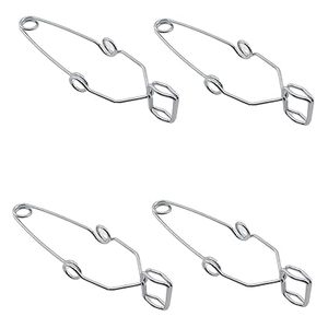 Industrial Quality Test Tube <b>Clamp</b> <b>Clip</b> Stainless Steel Laboratory Holder for Scientific Research Iron Plating Tongs - Product Image 1