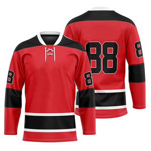 Últimos Modelos de Camisetas de Hockey sobre Hielo, Camiseta de Hockey de Equipo, Estilo Nuevo, Camiseta de Hockey con Paneles Cosidos - Product Image 4