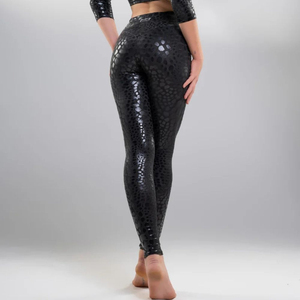 2026 Model Custom Printed Spandex/Polyester Leggings Anti-Shrink Sticky Grip Specially Crafted Pole <b>Dance</b> Custom Colors Logo OEM - Product Image 3