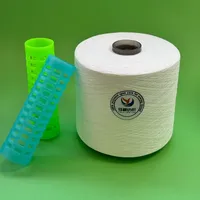 Prix Usine Fil Filé 100% Polyester 52/3 Haute Ténacité Élastique Écologique Imperméable pour Couture Broderie Crochet Artisanat