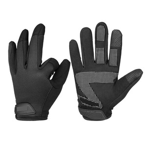 Gants de course à doigts entiers de qualité supérieure, en cuir PU de première qualité, ignifuges et coupe-vent, équipement de protection personnalisé - Product Image 1