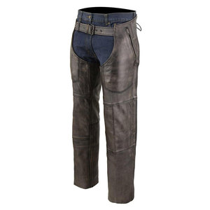 Best Design Lightweight Leather Men's <b>Half</b> Horse Riding <b>Chaps</b> Customized Logo New Arrival Equestrian Kits Leather <b>Chaps</b> - Product Image 4