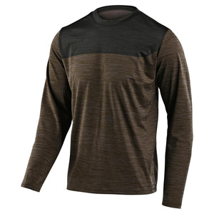 ชุดแข่งรถวิบากแบบขายส่ง พิมพ์ลายกราฟิกตามสั่ง เสื้อเจอร์ซีย์แขนยาวสำหรับ MTB BMX DH ขายส่งเสื้อผ้าสำหรับขี่มอเตอร์ไซค์ - Product Image 4