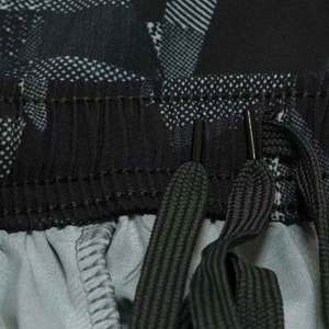 Shorts en maille décontractés pour hommes, longueur genou, taille élastique de haute qualité, impression de logo personnalisée, confortables pour un usage quotidien - Product Image 5