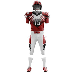 Nouvel arrivage Uniforme de football américain unisexe-Court respirant à séchage rapide Couleurs personnalisables Tailles Vêtements de sport pour adultes de haute qualité - Product Image 1
