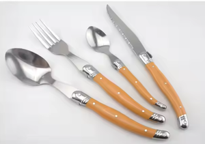 Exquisito juego de cubiertos de diseño de pescado con asas de latón, juego de cubiertos de 4 piezas para vajilla de lujo en hogares y eventos especiales - Product Image 6