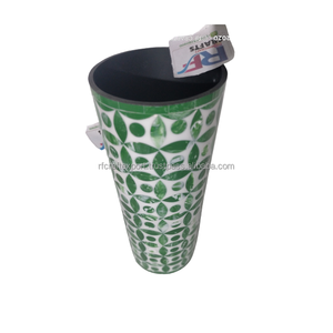 Vase à fleurs en résine classique moderne Pot pour la décoration intérieure de la maison Vase de sol fonctionnel - Product Image 6