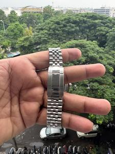 Reloj de Pulsera de Cuarzo de Acero Inoxidable de Lujo para Hombre, Redondo, Analógico, Automático, Estilo Hip Hop, Perfecto para Uso Diario, Casual, de Negocios, Regalo - Product Image 5