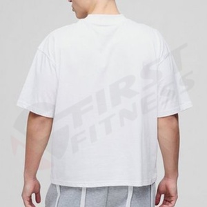 Camisetas Casuales de Hombre 100% Algodón 270gsm con Logotipo Personalizado, Impresión Serigráfica, Corte Regular, Tejido de Punto, Camiseta de Verano - Product Image 2