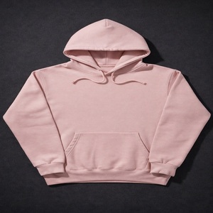 Winter <b>Thick</b> <b>Fleece</b> Hoodie 300 GSM | Men's & Women's Solid Color Blank Sweatshirt | Breathable Cotton Blend Custom Pullover Hood - Product Image 4