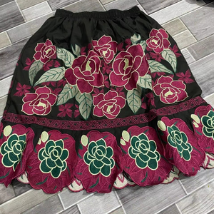 Faldas Bordadas de Alta Calidad para Mujer, Ropa de Moda, Faldas Bordadas de Algodón Cómodas - Product Image 1