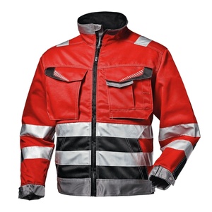 เสื้อแจ็คเก็ตนิรภัยสะท้อนแสงสำหรับผู้ใหญ่ผู้ชาย  แบบเรืองแสง มองเห็นได้ชัดเจน  พร้อมแถบสะท้อนแสง  ได้รับการรับรองมาตรฐาน CE - Product Image 2