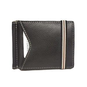 Genuine Leather Handmade <b>RFID</b> Blocking Simple Minimalistic Money Clip Cash Elastic <b>Wallet</b> Card Holders <b>Men</b> India Exporter Custom - Product Image 1