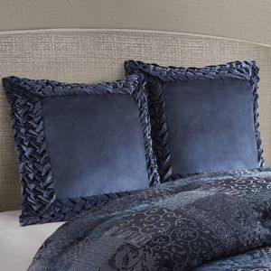 1 cuscino decorativo Euro Sham Navy 26x26 cm - Product Image 1