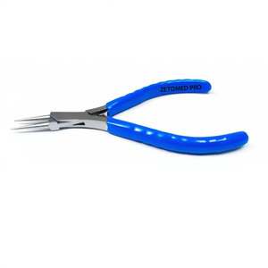 Pince à bec rond en acier inoxydable la plus vendue, outils de fabrication de bijoux, personnalisable ZETOMED PRO DIY - Product Image 1