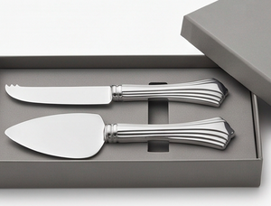 Juego de cuchillos para queso de 2 piezas, acero inoxidable, espátula para mantequilla, utensilios de servir, cubertería de cocina duradera, para uso doméstico - Product Image 3