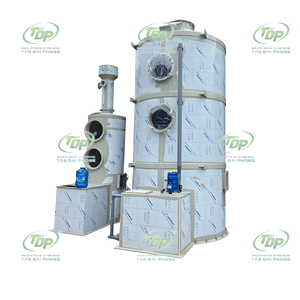 หอกรองอากาศแบบเปียกสองชั้น 8000 ลูกบาศก์เซนติเมตรต่อชั่วโมง พร้อมตัวกำจัดละอองฝอยสำหรับการทำความสะอาดอากาศ - Product Image 1