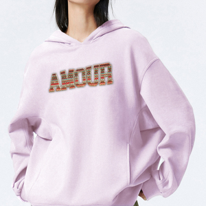Patch thermocollant personnalisé en chenille avec base en silicone, lettres anglaises brodées de strass pour vêtements - Product Image 5