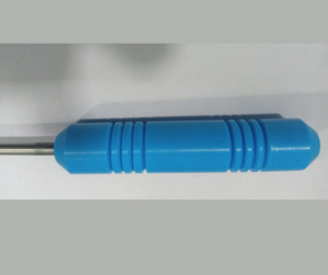 Tornillo manual laparoscópico para mioma 5mmx330mm, instrumento quirúrgico reutilizable de acero inoxidable para eliminación de fibroides uterinos, certificado CE - Product Image 2