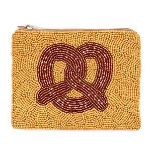 Monedero de Cuentas Hecho a Mano TIMELESS CRAFT, Bolsa Pequeña con Cremallera, Cuentas Intrincadas, Mini Bolso de Mano para Mujer, Accesorio de Moda para Fiestas y Bodas - Product Image 2