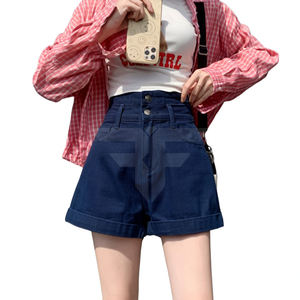 Pantalones Cortos de Verano para Mujer 2026, Ultra Cortos, Lavado Claro, Cintura Media, Transpirables, de Talle Bajo, Elásticos, Estilo Boyfriend - Product Image 1