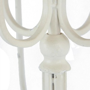 Candélabre élégant à cinq bras, porte-bougie décoratif en métal pour la décoration de mariage et de fête - Product Image 3