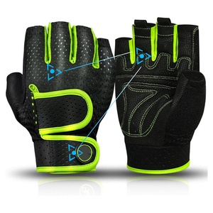 Guantes Deportivos Unisex sin Dedos con Pesas Acolchadas para Gimnasio, Fitness, Ejercicios de Colgar y Levantamiento de Pesas - Product Image 1