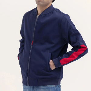 2025 <b>Waterproof</b> <b>Long</b> Sleeve Men Bomber <b>Jacket</b> High Quality Low MOQ Customized Logo Printed Men Bomber <b>Jacket</b> - Product Image 1