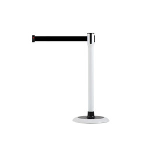 [BS-SW(BK)] Poteau de guidage au sol pratique et durable avec double mécanisme de verrouillage de sécurité en acier inoxydable de haute qualité - Product Image 1