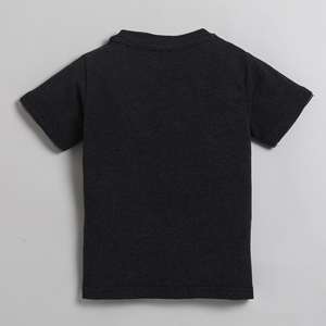 Camiseta Polka Tots Media Manga 100% Algodón Estampado Gran Jugador-Negro - Product Image 2