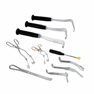 PISSCO Breast Reduction Surgical <b>Instruments</b> Set Reduction Mammoplasty <b>Instrument</b> Kit Breast Reduction Surgery Tools Set 21 PCS - Product Image 2