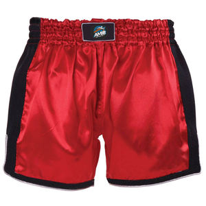 Shorts de Satén 100% Poliéster para Kickboxing y Muay Thai con Aberturas Laterales, Transpirables, Cintura Media, Ropa Deportiva para Entrenamiento - Product Image 3