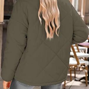 Chaqueta Acolchada Personalizada para Mujer, Abrigo de Invierno de Alta Calidad con Aislamiento para Actividades al Aire Libre en Clima Frío - Product Image 4