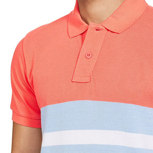 Chemise polo pour homme de haute qualité 100% coton, entièrement personnalisable, manches courtes, col rond, chemise polo pour homme imprimée sur mesure pour la vente en ligne - Product Image 4