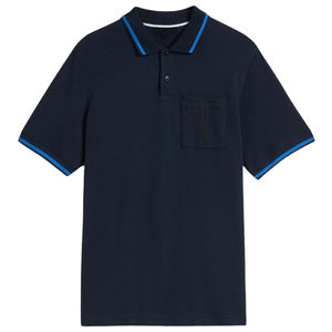 เสื้อโปโลผู้ชายแบบสวมใส่สบาย ทรงปกติ ผ้าถักเนื้อนุ่ม ระบายอากาศได้ดี น้ำหนักเบา รุ่นใหม่ล่าสุด - Product Image 2