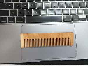 Peine de madera de Neem pulido, clásico, de alta calidad, ecológico, difusor de aceites esenciales para el hogar, la oficina, el coche, decoración creativa - Product Image 4