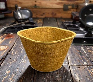 Compostable Rice Husk Cups 120ml Natural Fiber Disposable <b>Drinkware</b> for Office Pantry Break Room Hot Cold Beverage Use - Product Image 1