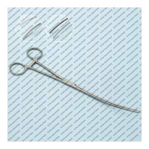 Pinzas Intestinales Mayo Robson Alemanas Curvas de 10 Pulgadas, Pinzas Hemostáticas con Dientes Longitudinales, Pinza Quirúrgica con Certificación CE - Product Image 1