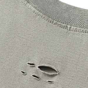 T-shirt Homme Personnalisé en Coton Tricoté 100% Lourd 300 GSM, Coupe Droite, Respirant et Écologique - Product Image 6
