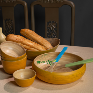 Cuillères en bambou vietnamiennes classiques 2025 fabriquées à la main Capacité de 10ml Ustensiles de cuisine pour cadeaux - Product Image 6