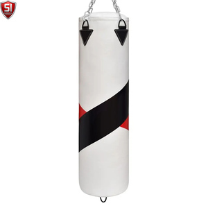 Sacos de Boxeo de Alta Calidad con Logotipo Personalizado, para Entrenamiento de Boxeo y Kickboxing, Hechos de Cuero PU/PVC, Rellenos de Algodón, 25 kg, Ligeros - Product Image 2